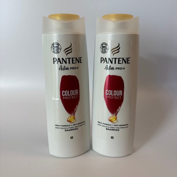Pantene Pro V Colour Protect Shampoo for Coloured Hair 400ml Lot of 2 - Picture 1 of 4